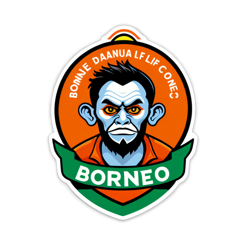 Stiker Komunitas Borneo FC