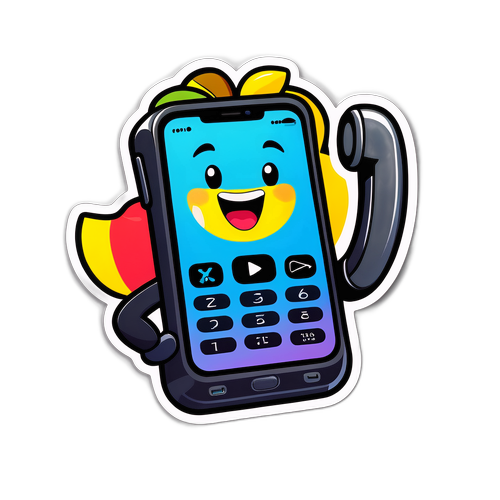 Masayang Karton ng Telepono