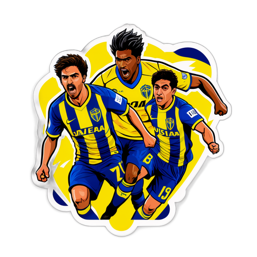 Giocatori di Defensa y Justicia e Boca Juniors in Azione