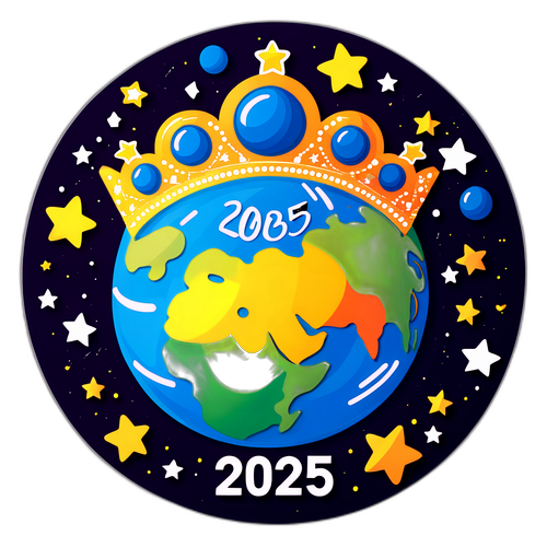 Ilustrace očekávané koruny Miss Universe 2025 s globální tematikou