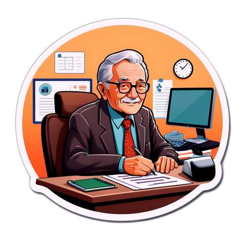 75岁老会计的日常