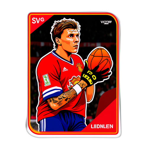 Victor Nilsson Lindelöf Blockerar Skott
