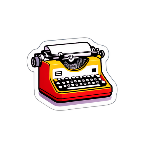 Sticker ya Chapa ya Habari