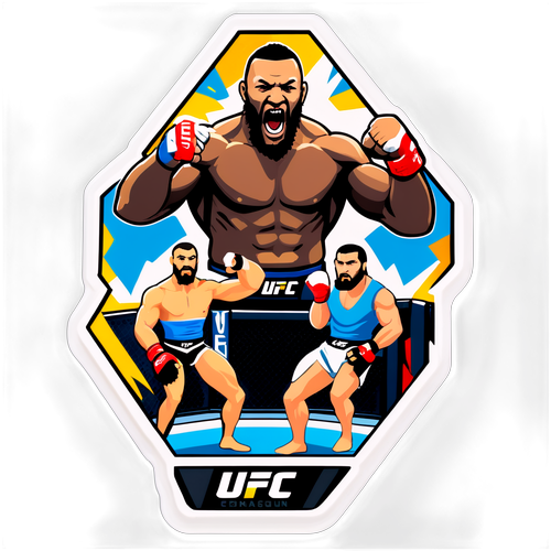 Rasai Kecohnya UFC! Stiker Octagon Ini Pasti Membuatkan Anda Teruja!