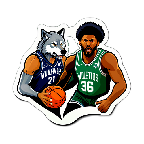 Duelo ng Timberwolves at Celtics