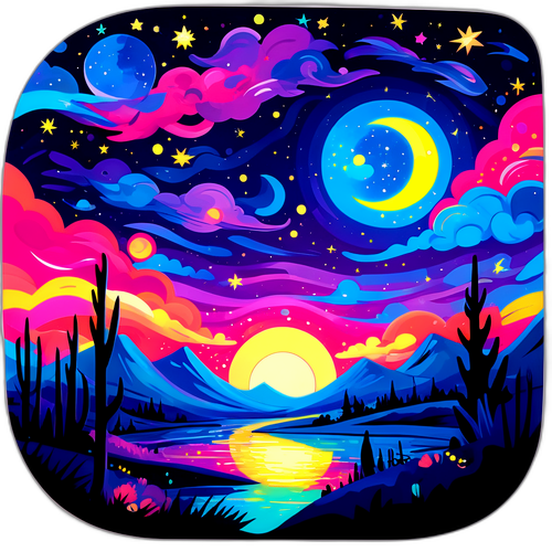 Surreal Nattscene