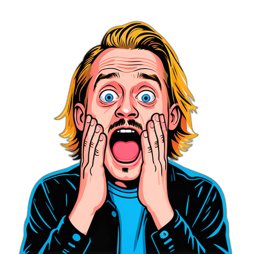 Surprised Expression Sticker