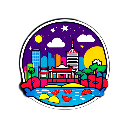 台灣夜市圖表設計