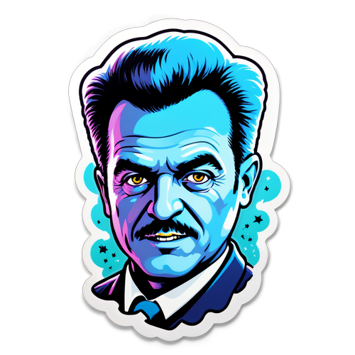 Sticker met Krachtige Boodschap