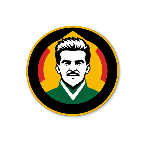 Sticker Minimalista de Libertad FC