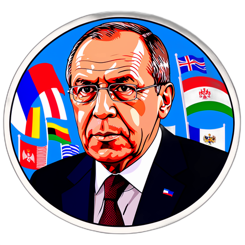 Sergei Lavrov kansainvälisessä keskustelussa