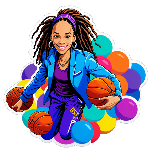 Breaking Barriers: Brittney Griner Sticker