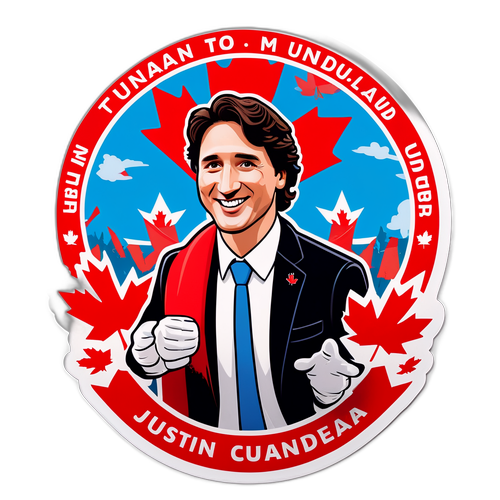 Spillende hyllest til Justin Trudeau