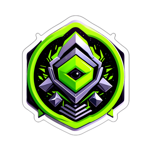 Stiker Grafik Nvidia yang Edgy