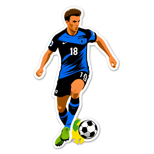 Sticker van Kracht en Bepalend van Robin Gosens