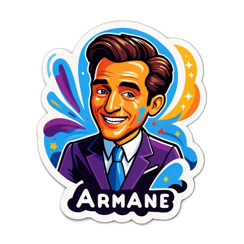 Adesivo Giocoso di Armand Lauriente