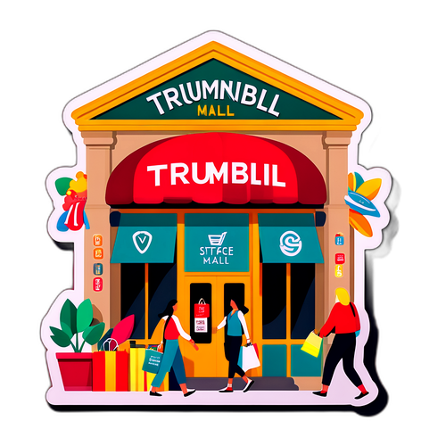 An Artistic Representation of Trumbull Mall