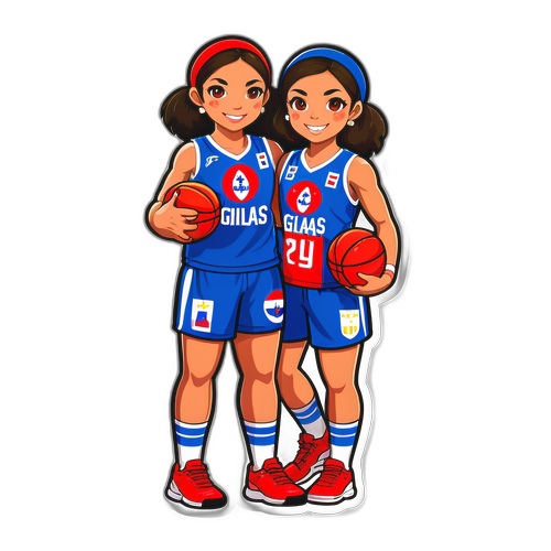 Gilas Pilipinas Cheerers Sticker