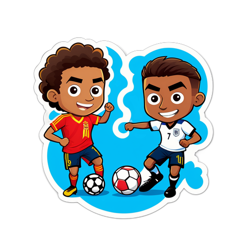 Kushindana Kwa Nguvu Kati ya Spain U-21 na England U-21