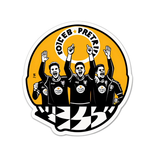 Adesivo Emoção Ponte Preta