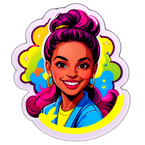 Αυτοκόλλητο με την Βάνα Μπαρμπα