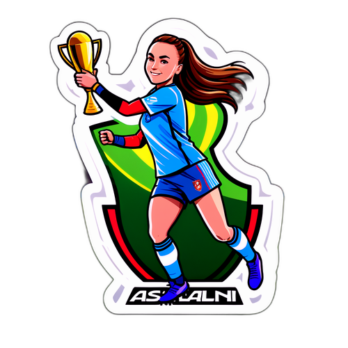 Asllani Şampiyonluğu Kutlarken