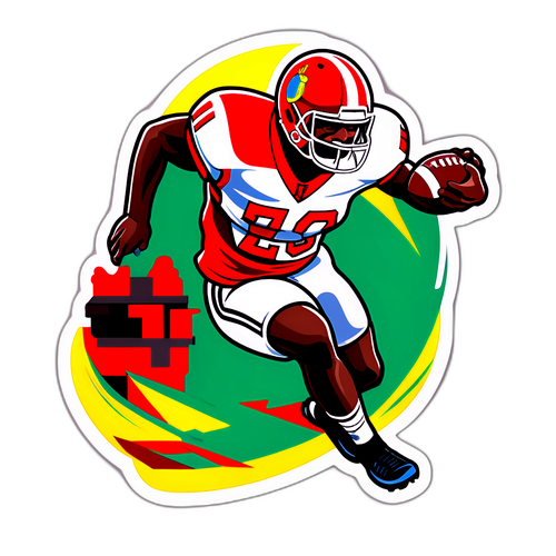 Rome Odunze Action Sticker