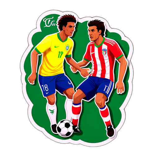 Pemain Brazil vs Paraguay
