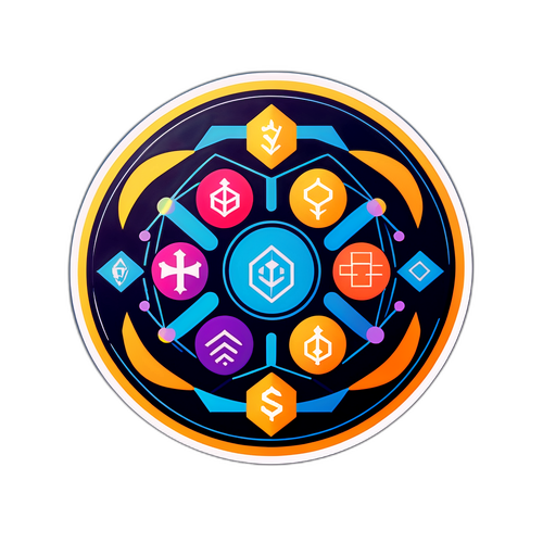 नॉन-फंजिबल टोकन्स का स्टिकर