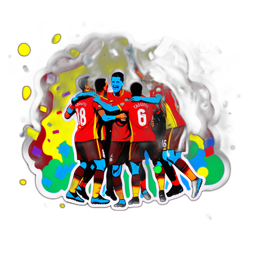 Galatasaray Spelare Firar Mål