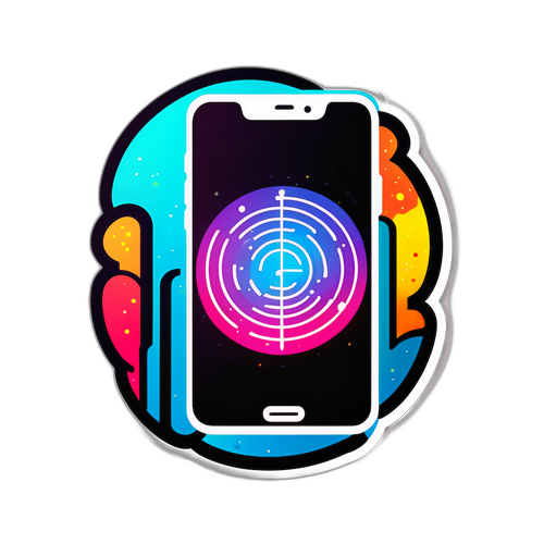 स्मार्टफोन तकनीकी स्टिकर