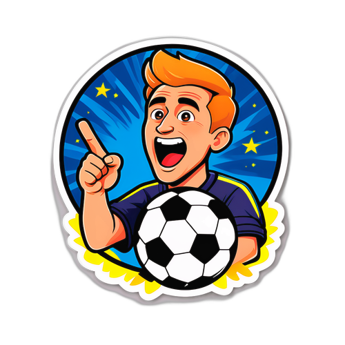 축구 팬 응원 스티커