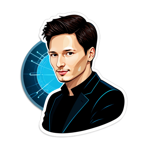 Il Futuro della Social Media: Pavel Durov Rivoluziona la Tecnologia con Quest'Innovativa Etichetta Digitale!