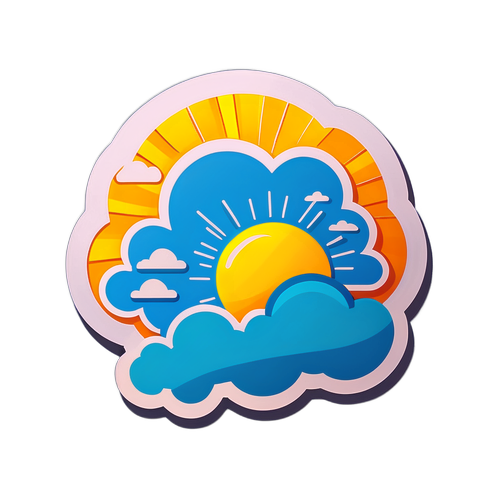 상쾌한 날씨 아이콘