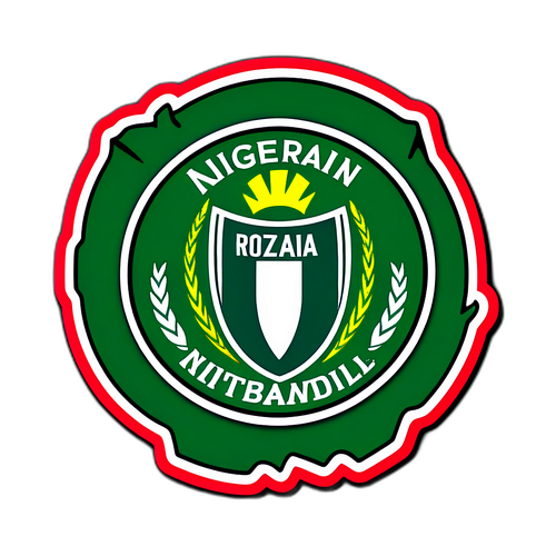 Rekabentuk Stiker Ikonik Pasukan Bola Sepak Nigeria