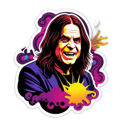 Sticker ya Ozzy Osbourne