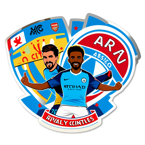 A Rivalidade Volta com Tudo! Veja a Emoção do Estádio com Manchester City e Arsenal!