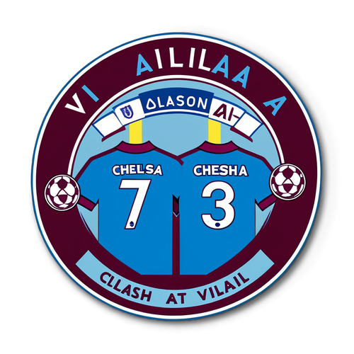 Muonekano wa Villa Park na Jezi za Chelsea