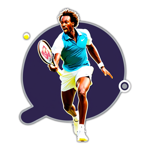 Gaël Monfils Teniszmozdulatai