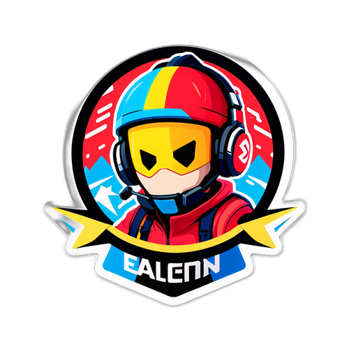 Sticker na Inspirado ng Gaming para sa IEM Cologne 2025