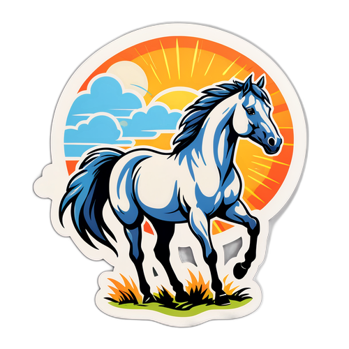 Чарівний малюнок коня з Переяслава