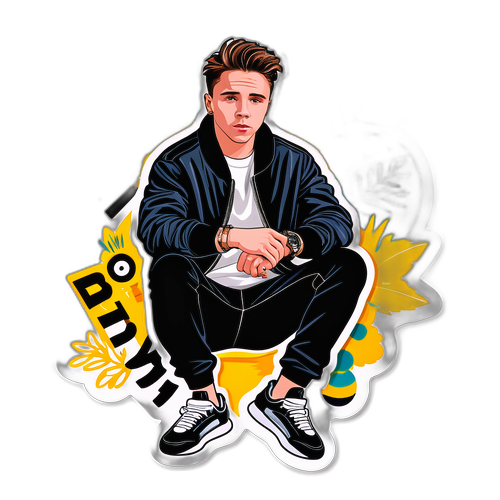 Isang Estilosong Sticker ni Brooklyn Beckham