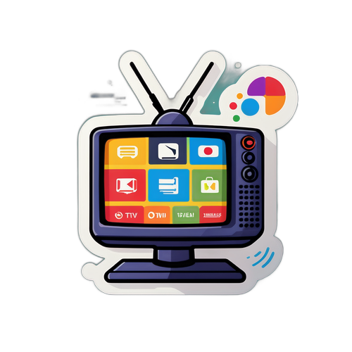 Sticker Representando TV Online Gratuita