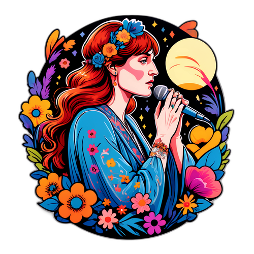 Florence Welch on Stage