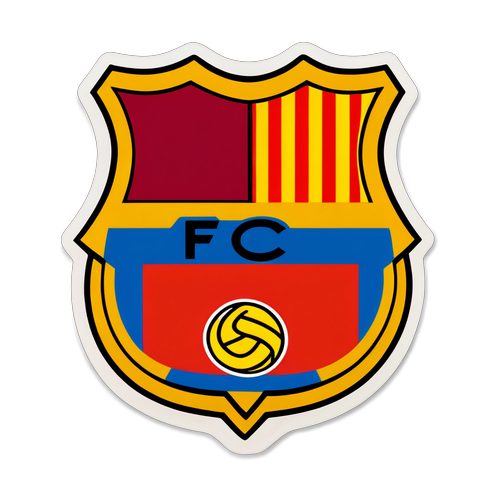 Logo simple représentant le FC Barcelone