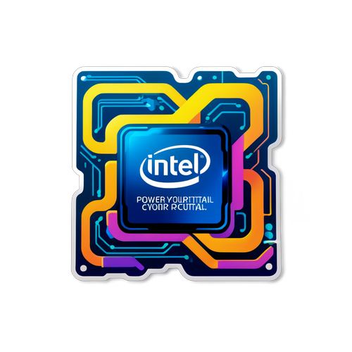 Unlock the Future: Embrace Innovation with the Vibrant Intel Logo!