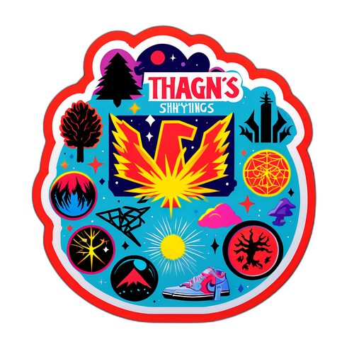 Nostalgikus matrica a Stranger Things világából