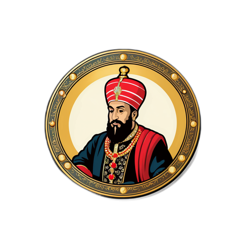 Osmanlı Sultanı Sticker