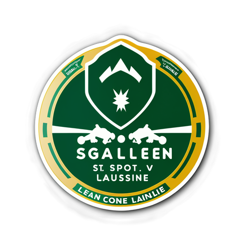 Adesivo Sportivo St. Gallen vs. Lausanne-Sport