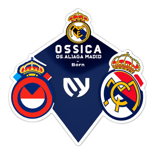 Sticker de Osasuna y Real Madrid: La Rivalidad